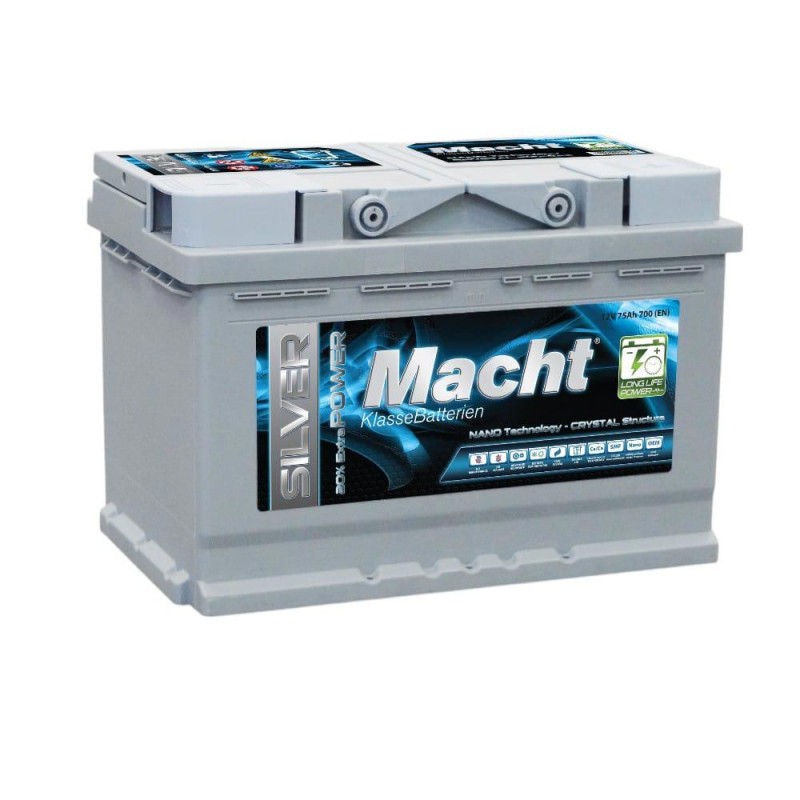 MACHT SILVER POWER 12V 75 Ah